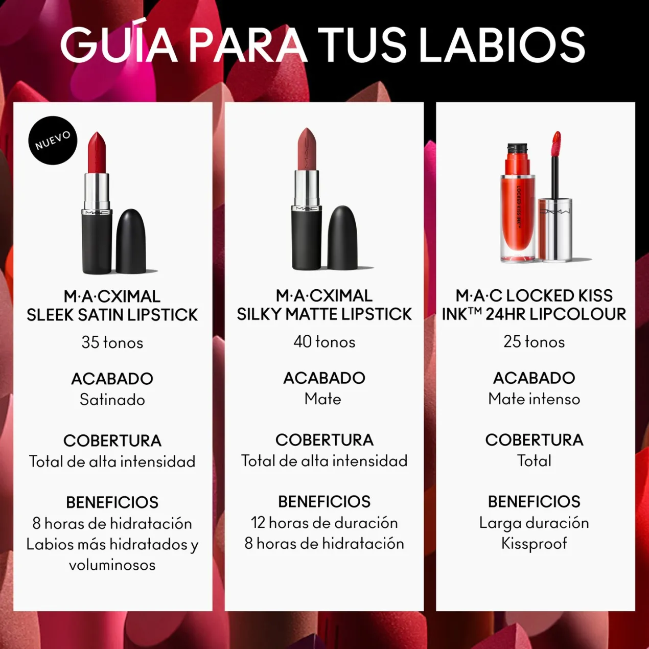 Barra de labios M·A·Cximal Sleek Satin Lipstick