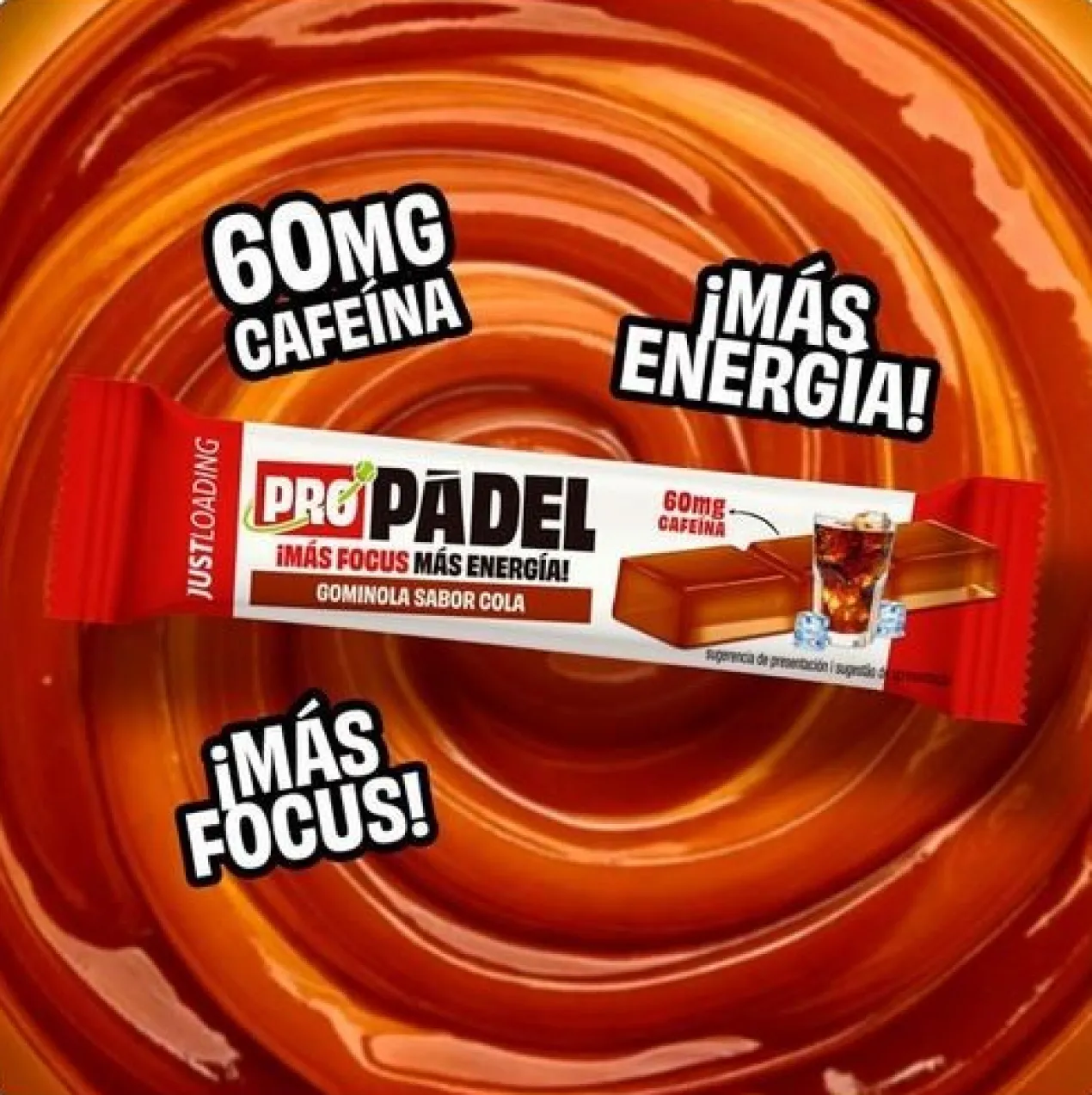 Barrita de Gominola Pro Pádel Sabor Cola