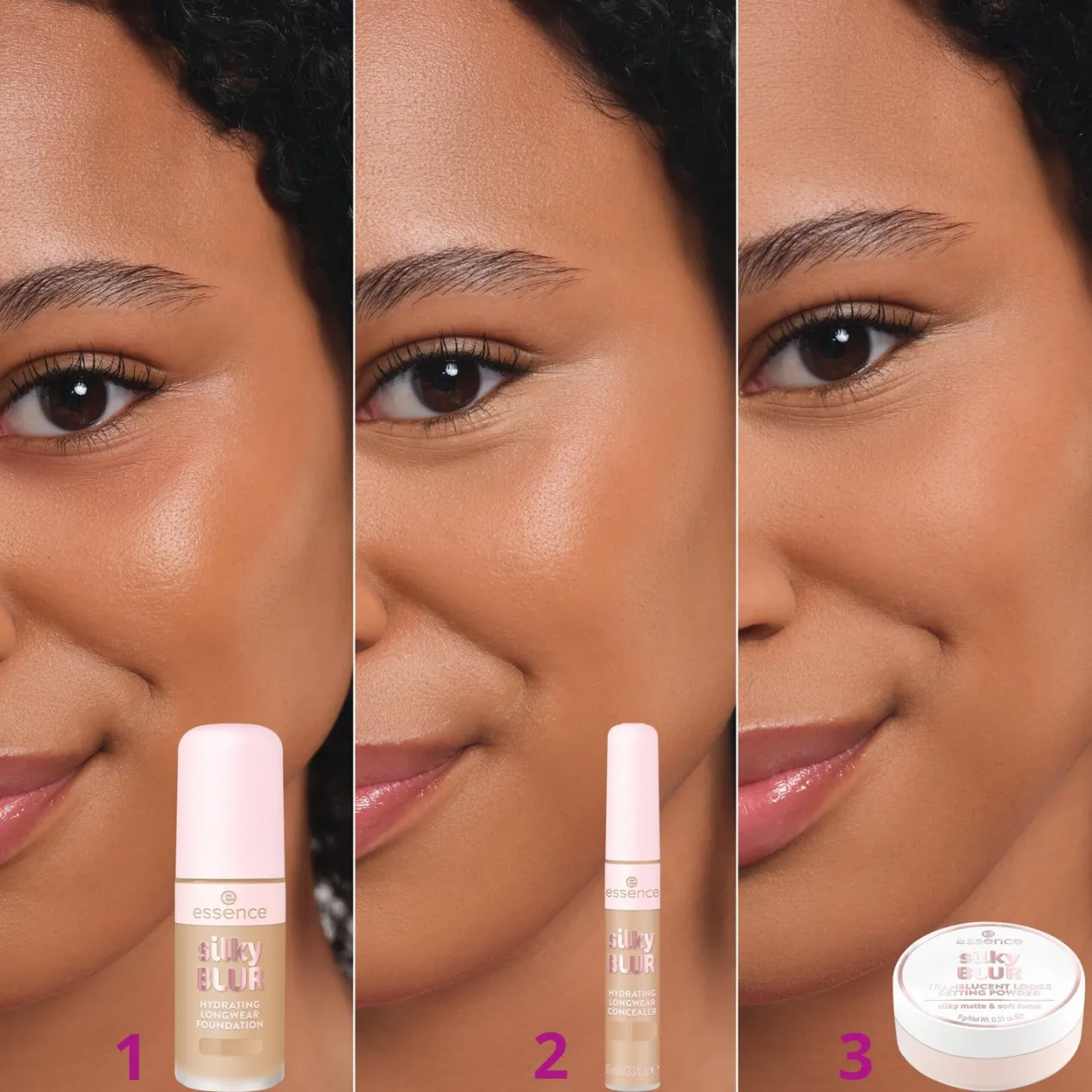 Base de Maquillaje Hidratante Silky Blur