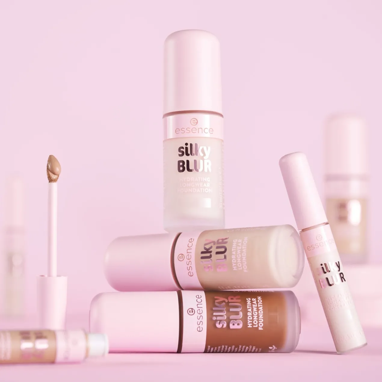 Base de Maquillaje Hidratante Silky Blur