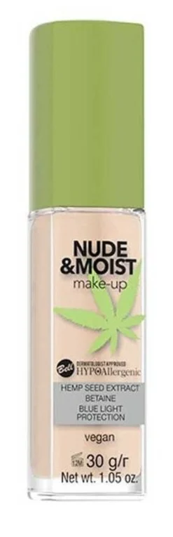 Base de Maquillaje Hipoalergénica Nude & Moist