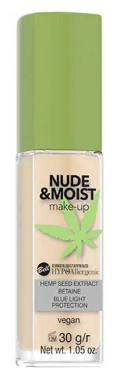 Base de Maquillaje Hipoalergénica Nude & Moist