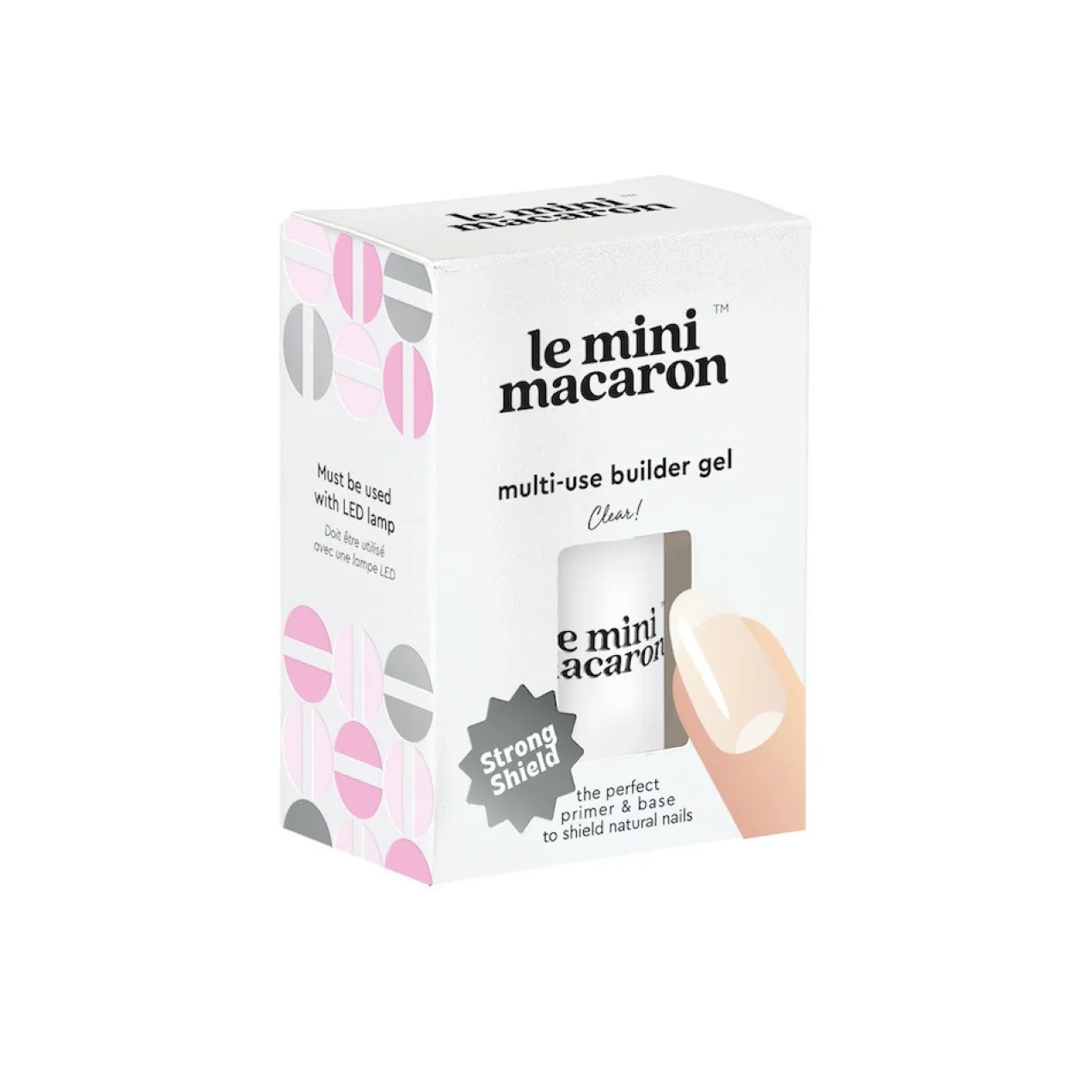 Base Protectora 5 en 1 Gel de Uñas Transparente