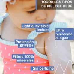 Bébe 1ª Crema Mineral SPF50+
