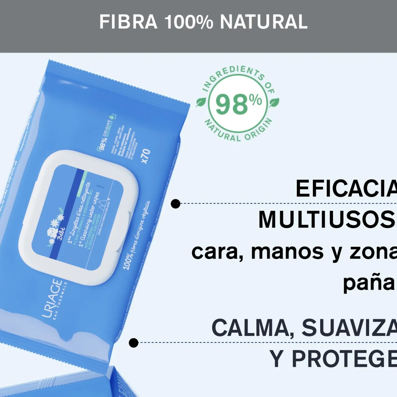 Bébé Primeras Toallitas Limpiadoras