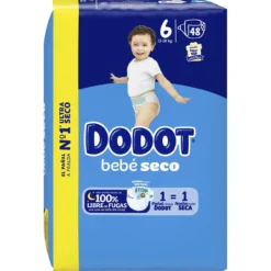 Bebé Seco Talla 6 Pañales 13-18kg