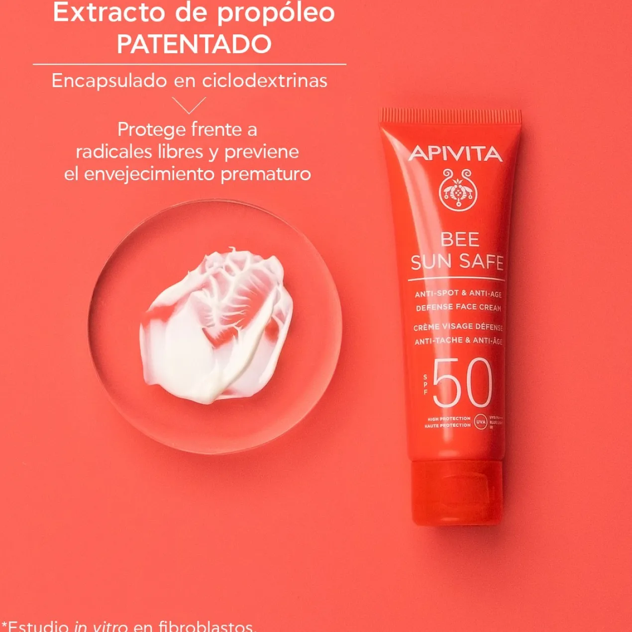 Bee Sun Safe Crema Antiedad & Antimanchas SPF50