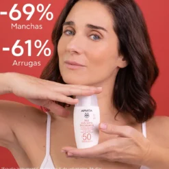Bee Sun Safe Fluido Facial Reparación Antiedad SPF50