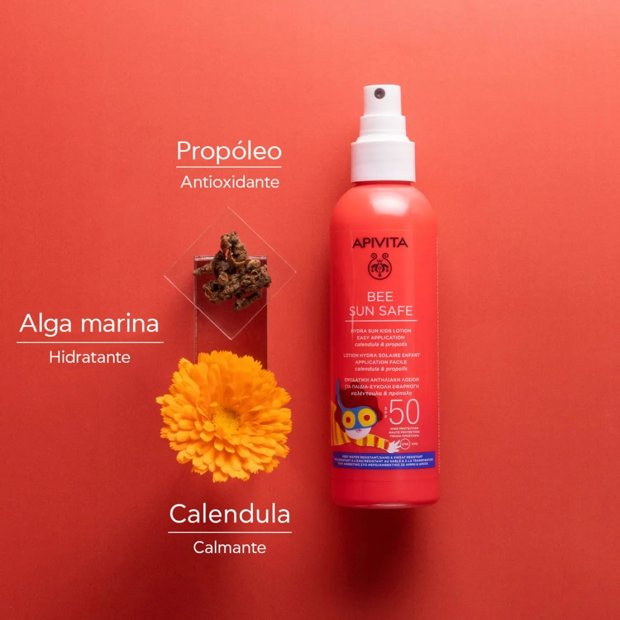 Bee Sun Safe Hydra Sun Spray Protector Solar Infantil SPF50