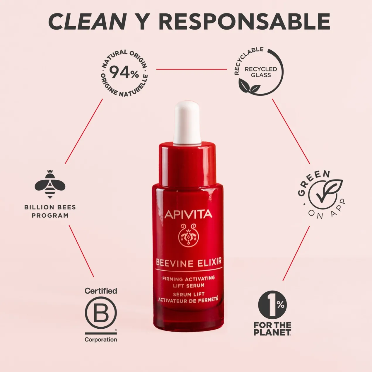 Beevine Elixir Sérum Lift Activador de Firmeza