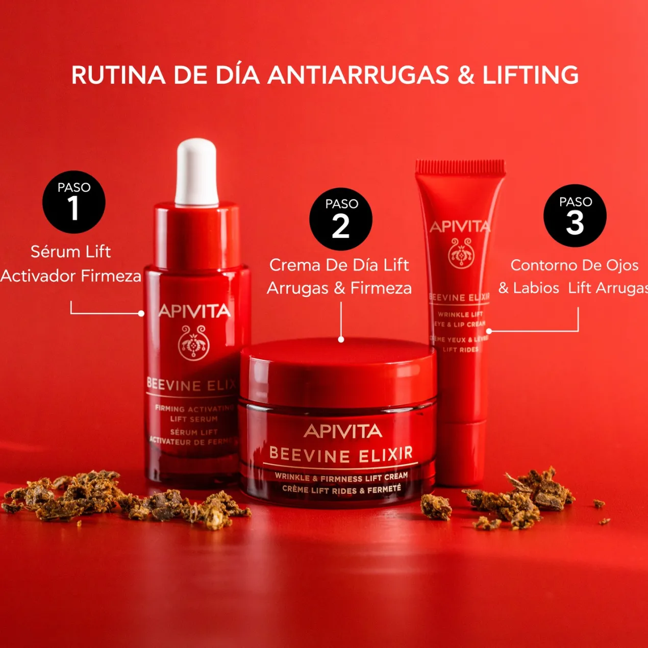 Beevine Elixir Wrinkle Lift Antiarrugas Contorno de Ojos & Labios