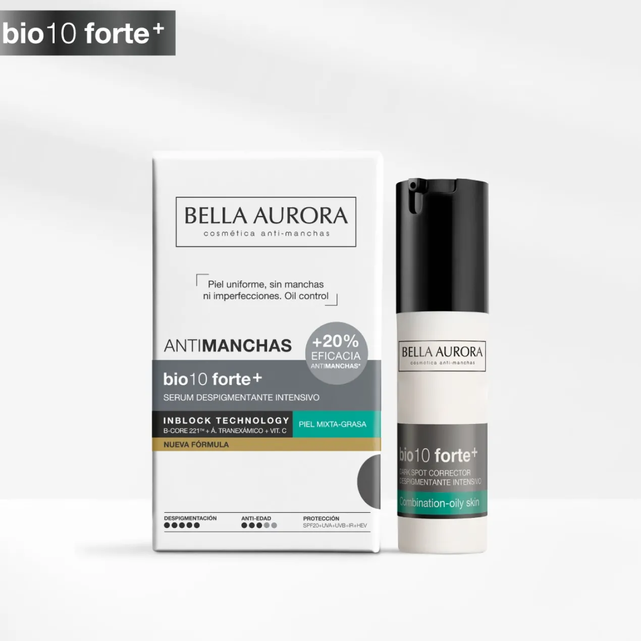 Bio10 Forte Tratamiento Despigmentante Intensivo para Piel Mixta a Grasa