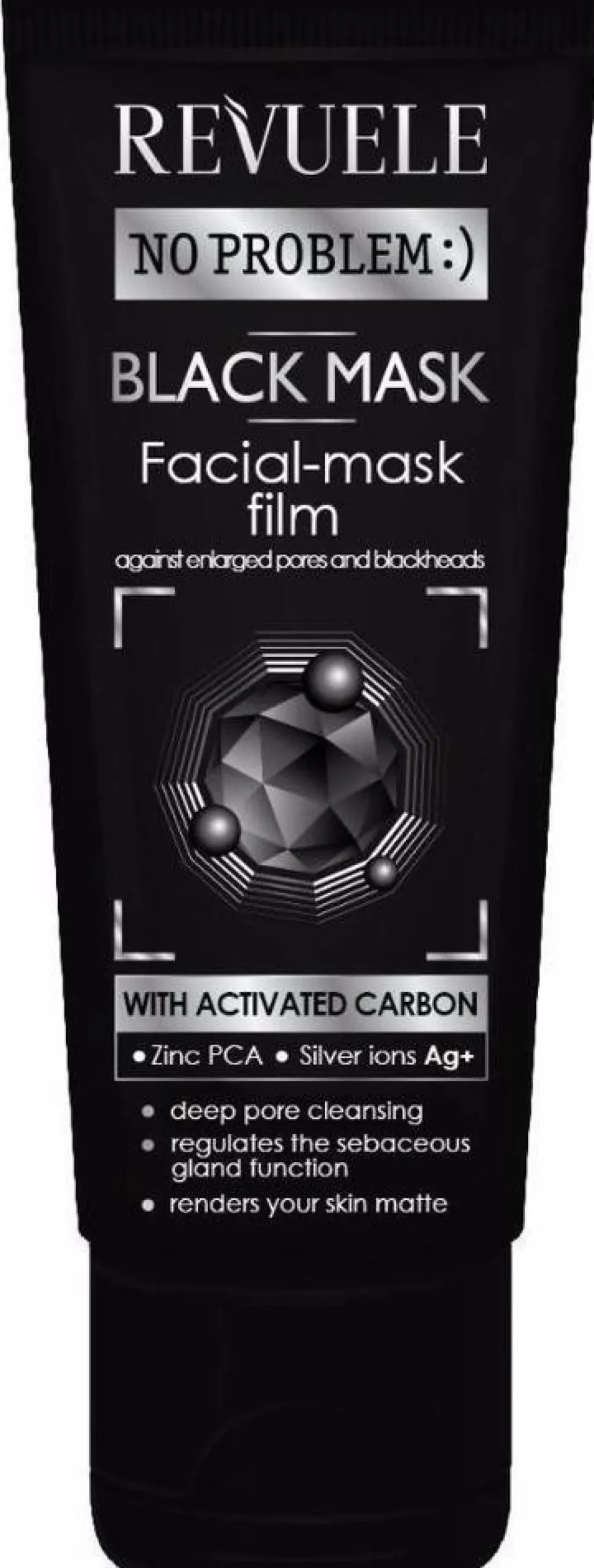 Black mask peel off activated carbon