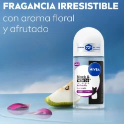 Black & White Authentic Roll on Desodorante Para Mujer