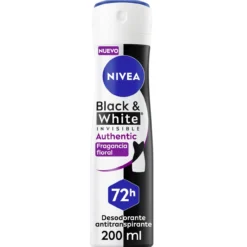 Black & White Authentic Spray Desodorante Para Mujer