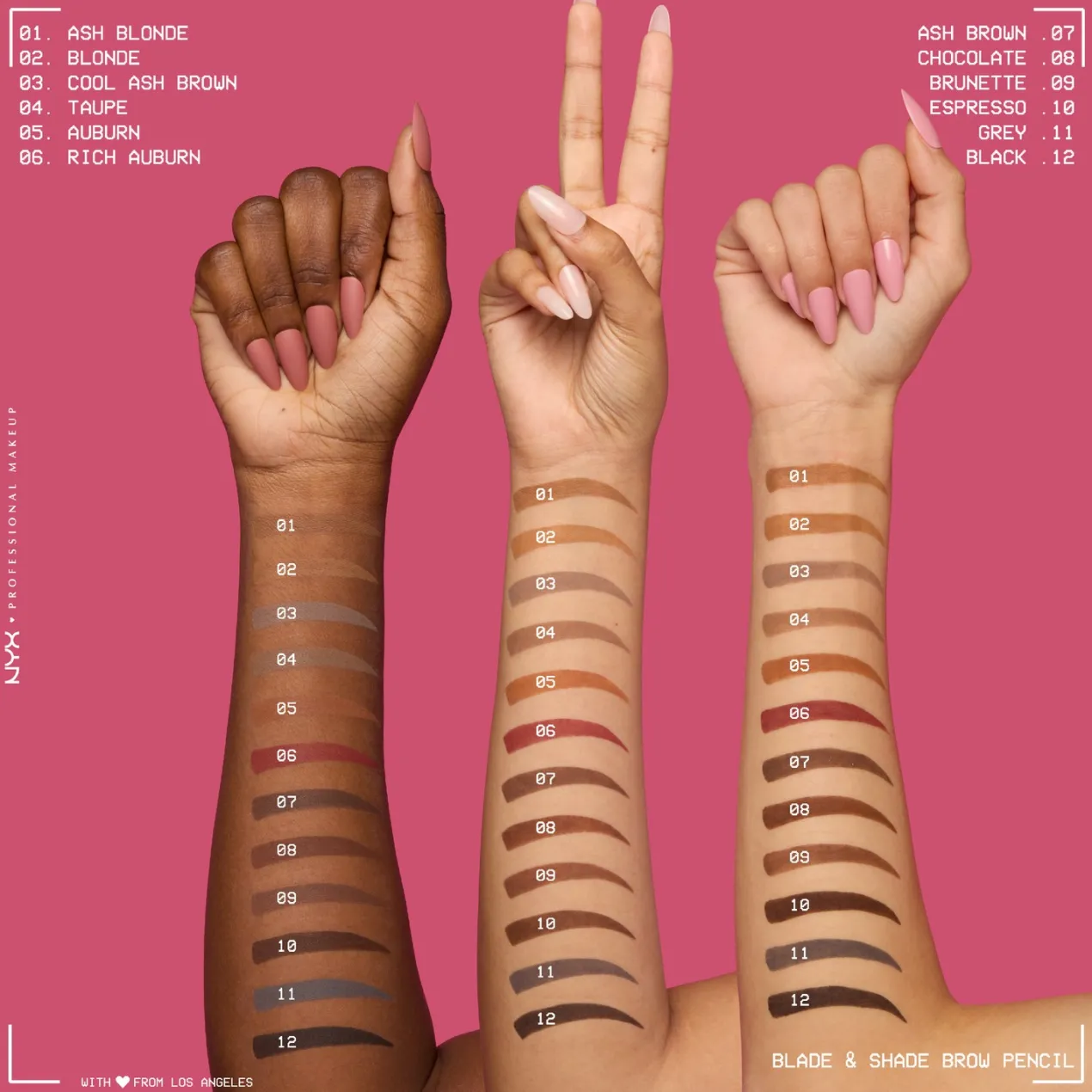 Blade & Shade Brow Pencil Lápiz de Cejas