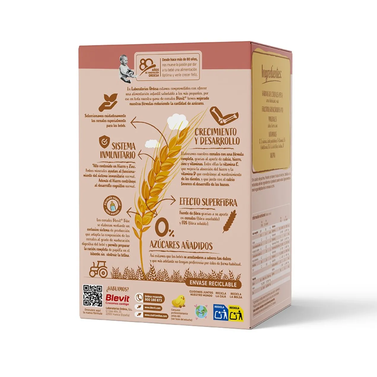 Blevit Bibe Sin Gluten