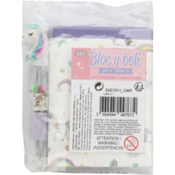 Bloc de Notas con Bolígrafo Unicornio