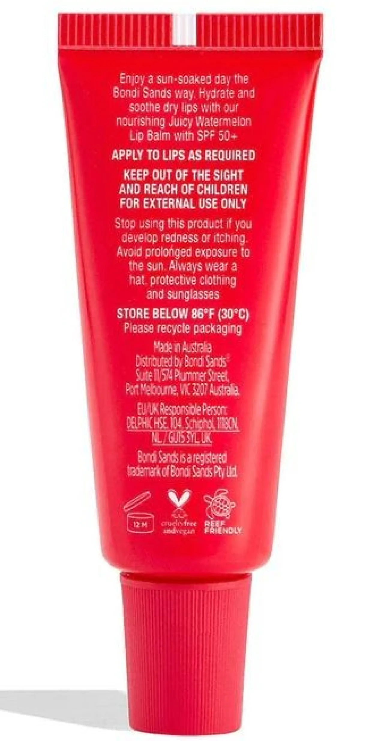 Bálsamo Labial Sandía SPF50+