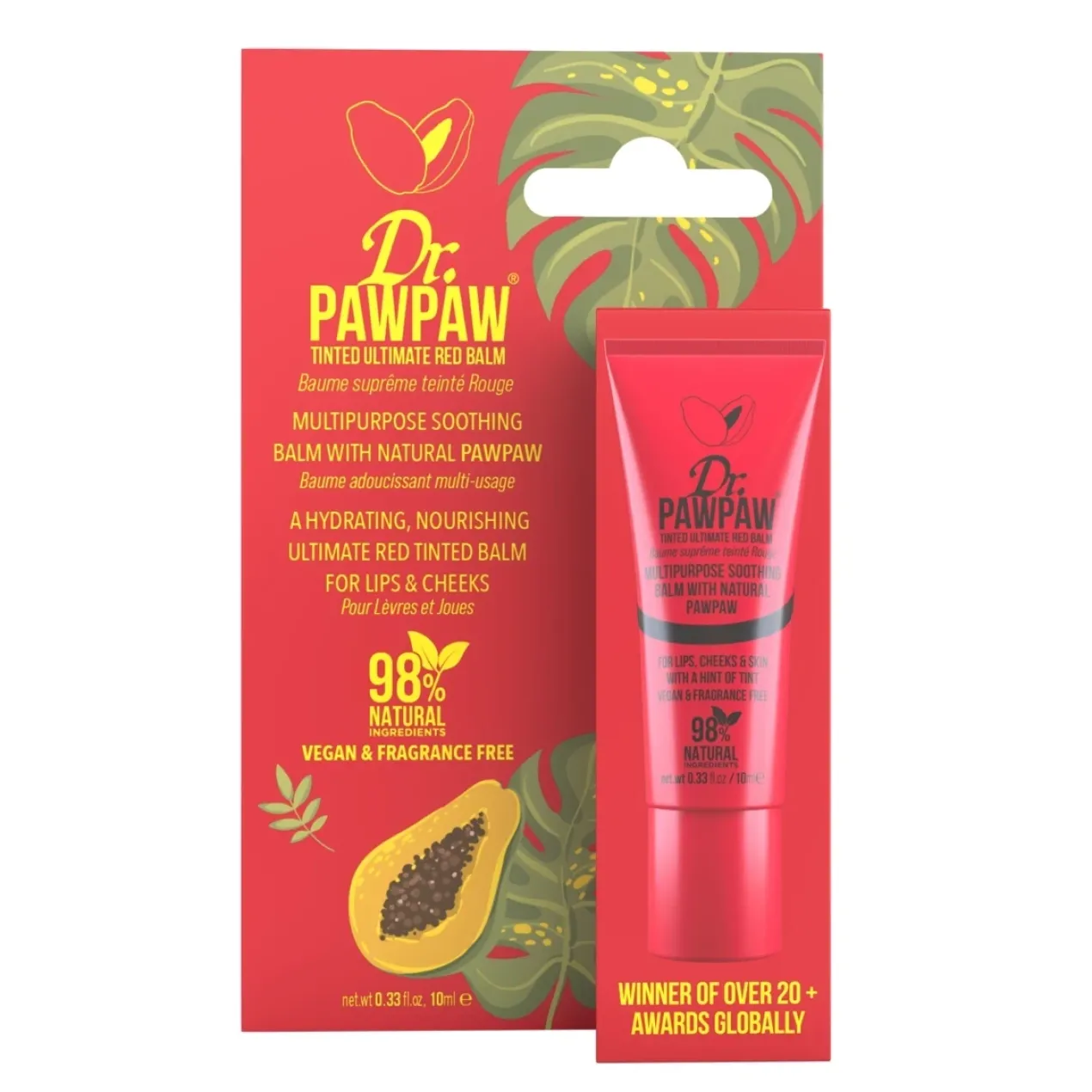 Bálsamo Multiusos Tinted Ultimate Red Balm