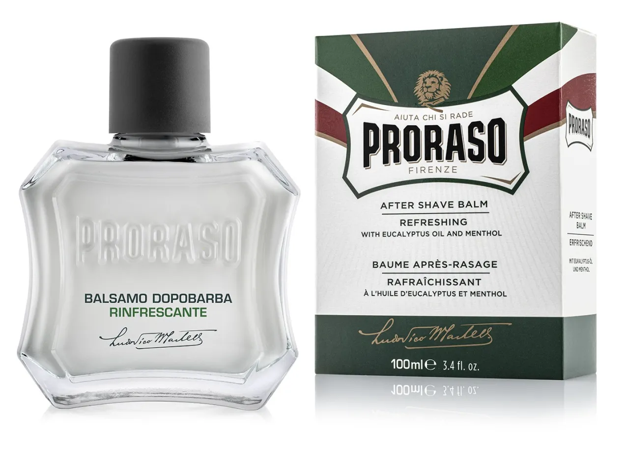 Bálsamo Post-Afeitado Aceite y Mentol