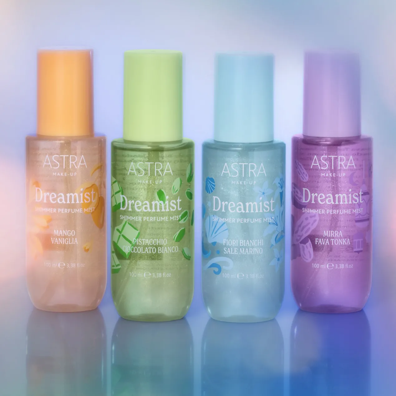 Body Mist Shimmer Dreamist Pistacchio & Cioccolato Bianco