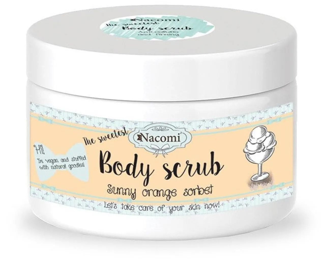 Body Scrub Exfoliante Corporal Sorbete de Naranja