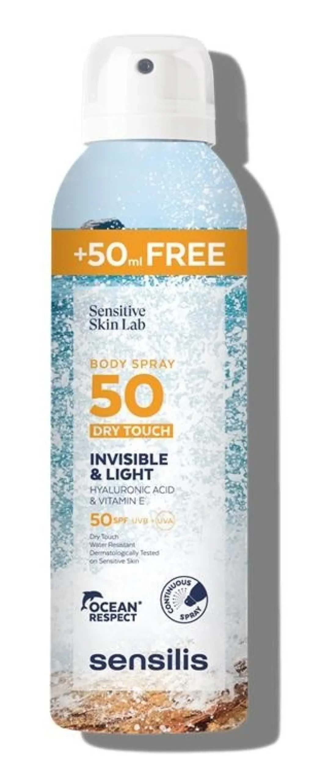 Body Spray Dry Touch SPF 50