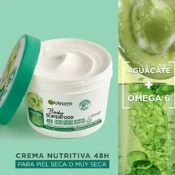 Body Superfood Crema Corporal Nutritiva con Aguacate y Omega 6
