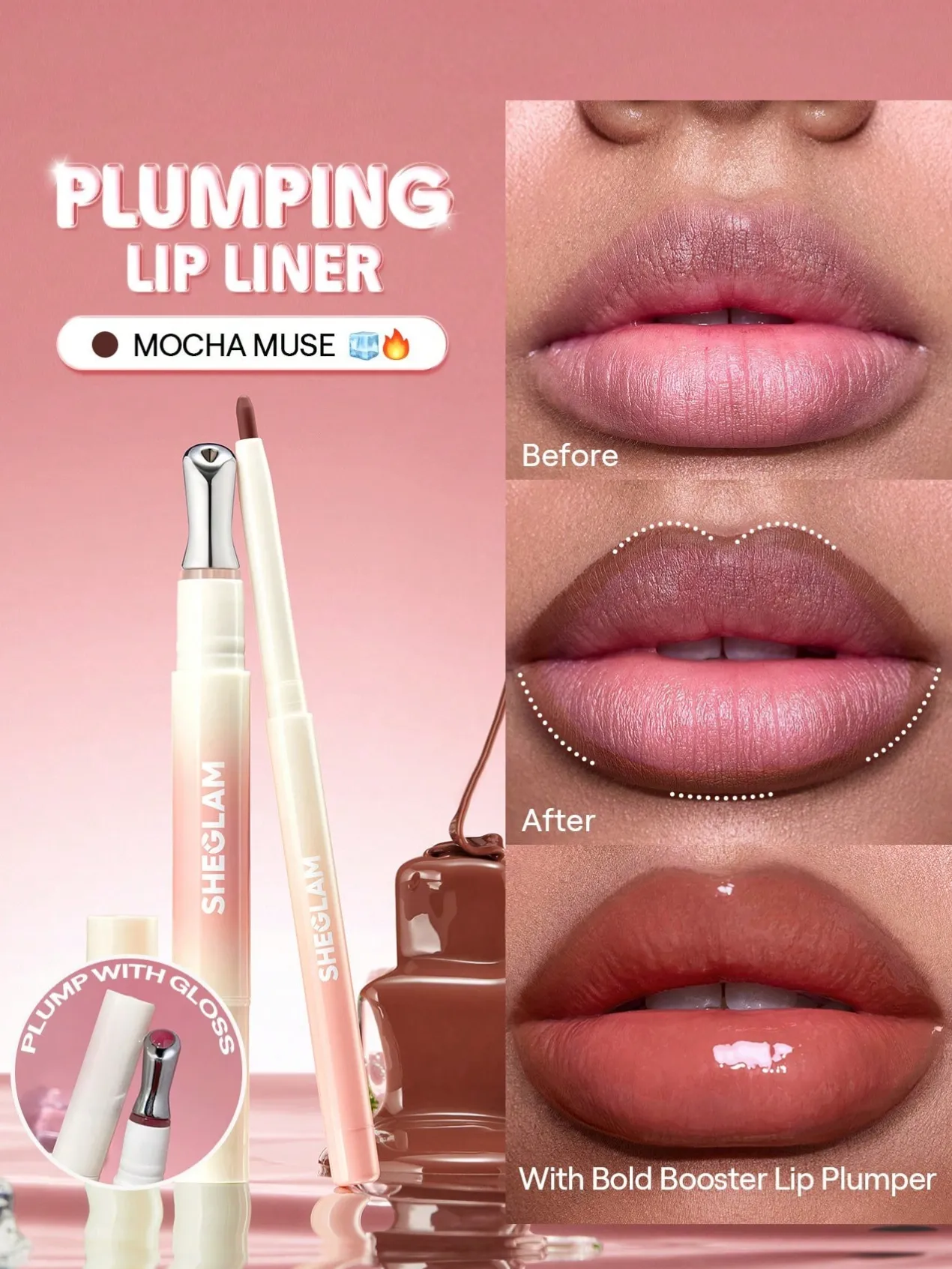 Bold Booster Plumpling Delineador de Labios