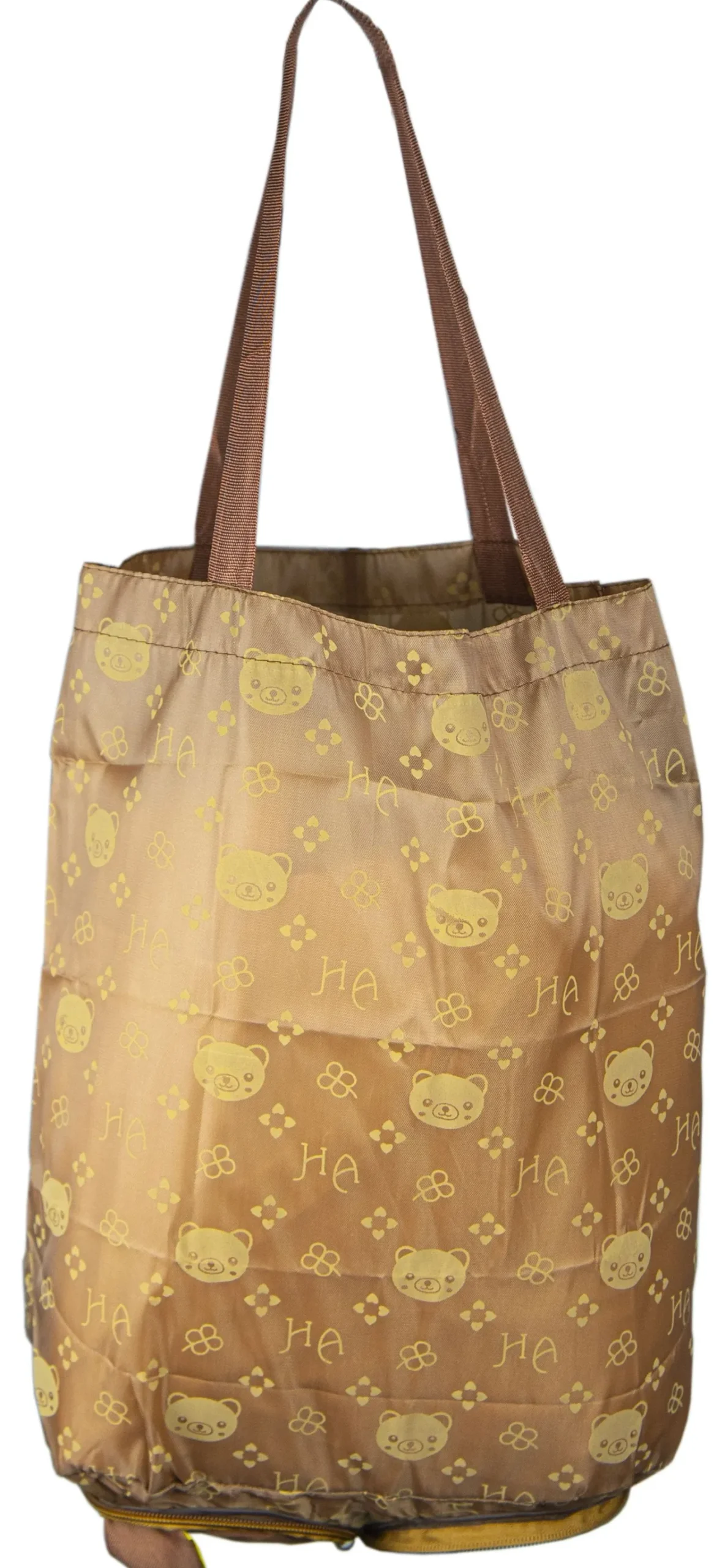 Bolsa Plegable de Tela Animales Oso