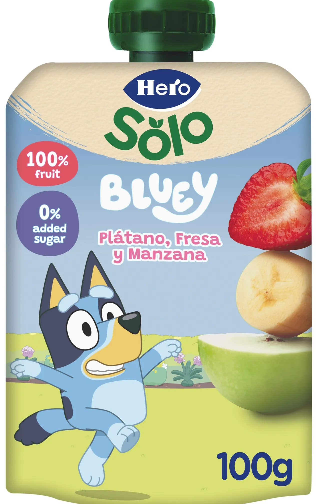Bolsita Mi Fruta de Plátano y Fresa Hero Nanos