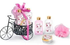 Bon Matin Cesta de Baño Triciclo Rosa Mosqueta