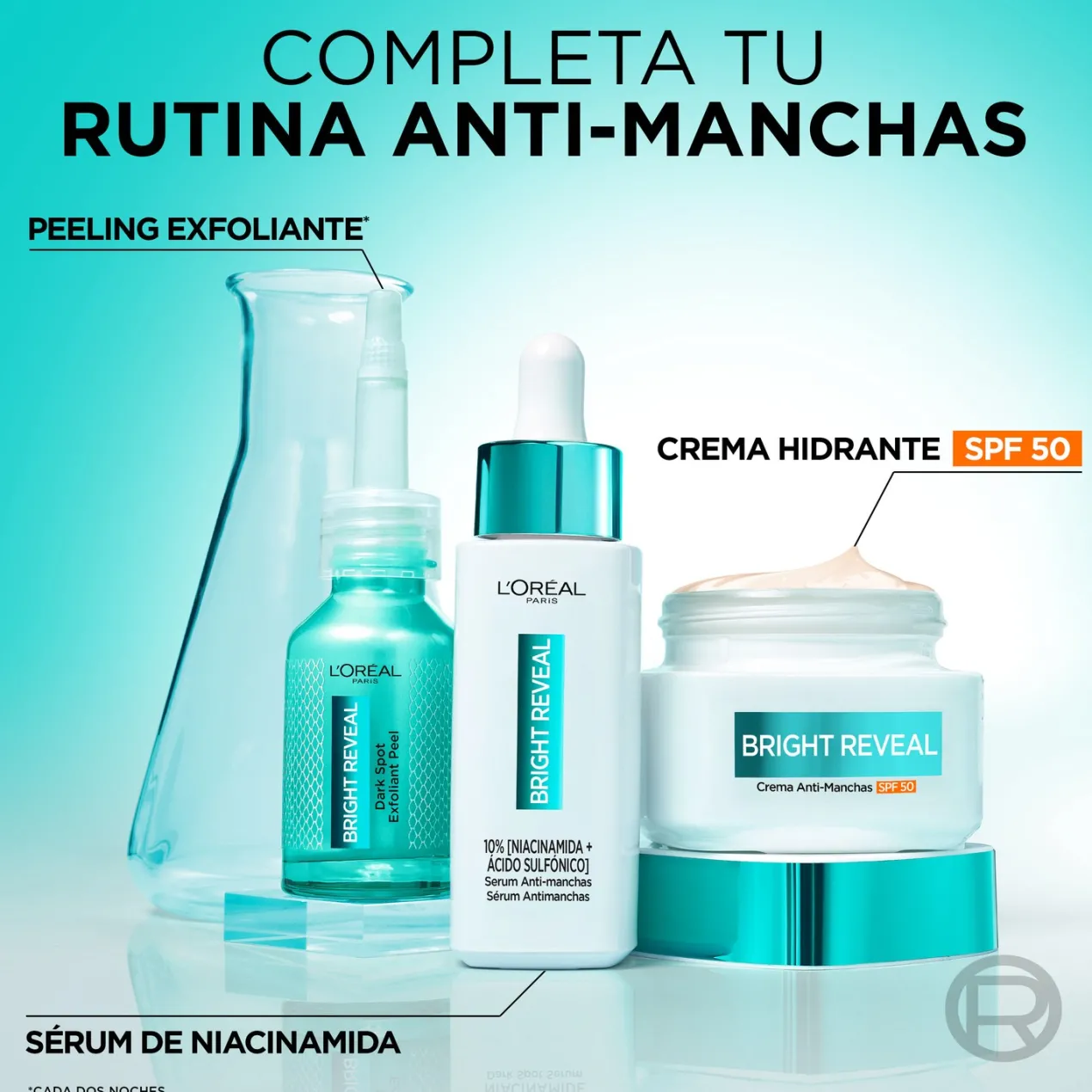 Bright Reveal Crema Anti-Manchas SPF 50