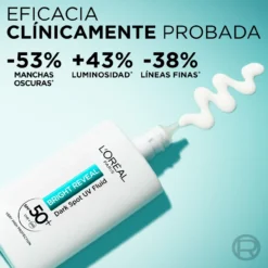 Bright Reveal Fluido Hidratante Anti-Manchas con Niacinamida SPF 50+