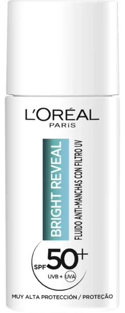 Bright Reveal Fluido Hidratante Anti-Manchas con Niacinamida SPF 50+