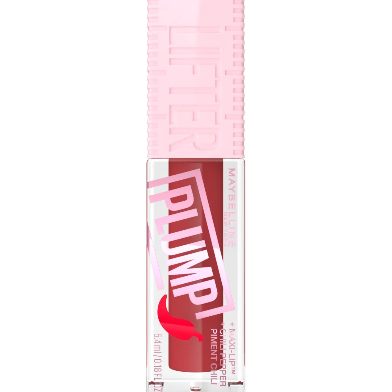 Brillo de Labios Lifter Plump con Chili Pepper y Ácido hialurónico