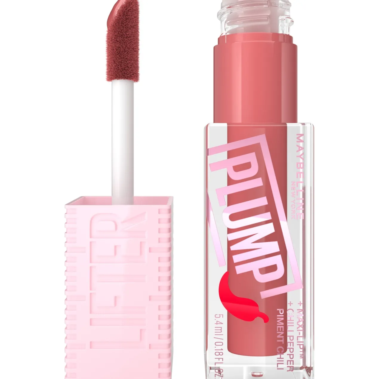 Brillo de Labios Lifter Plump con Chili Pepper y Ácido hialurónico