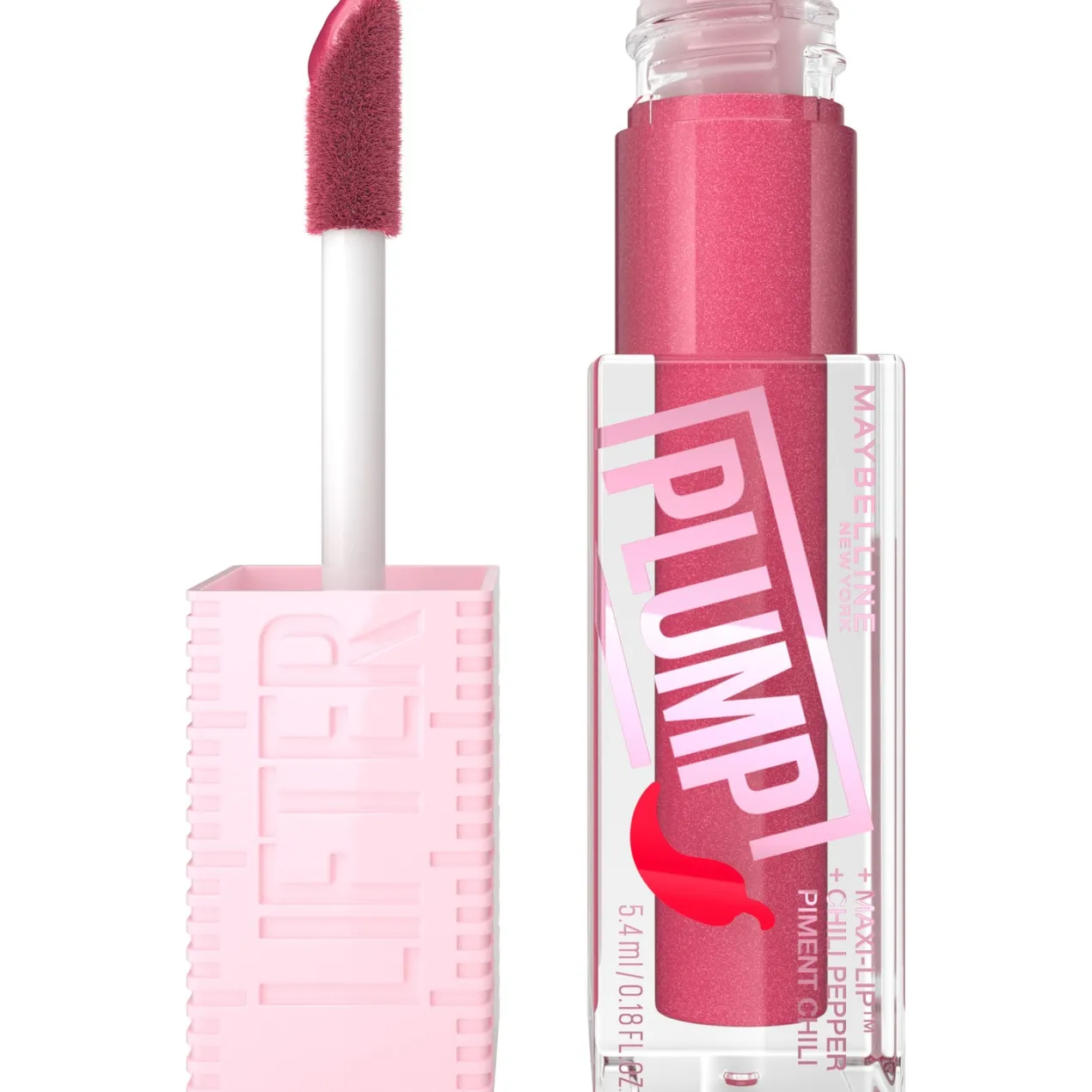 Brillo de Labios Lifter Plump con Chili Pepper y Ácido hialurónico