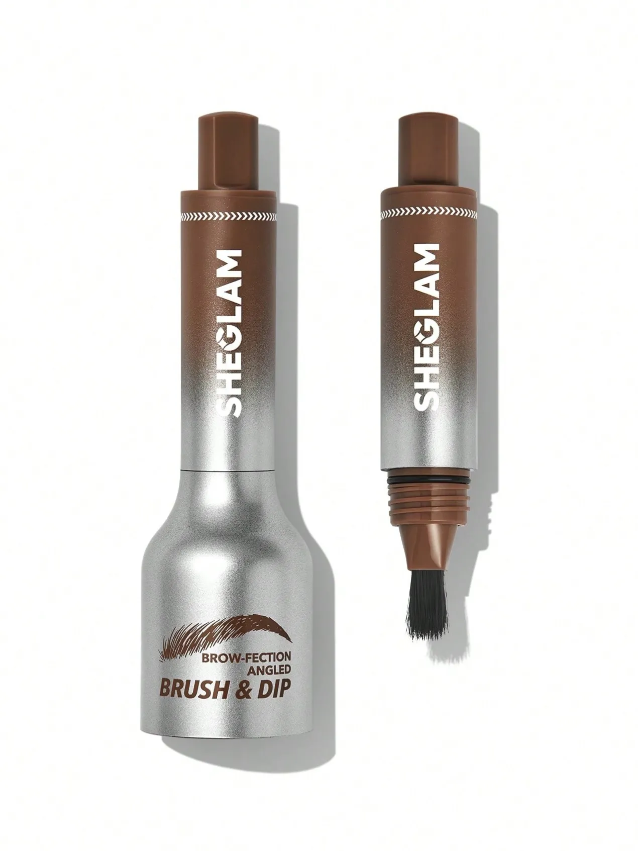 Brow-Fection Angled Brush & Dip Maquillaje Líquido de Cejas