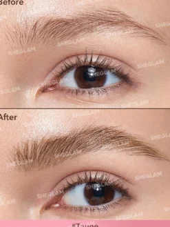 Brow-Fection Angled Brush & Dip Maquillaje Líquido de Cejas