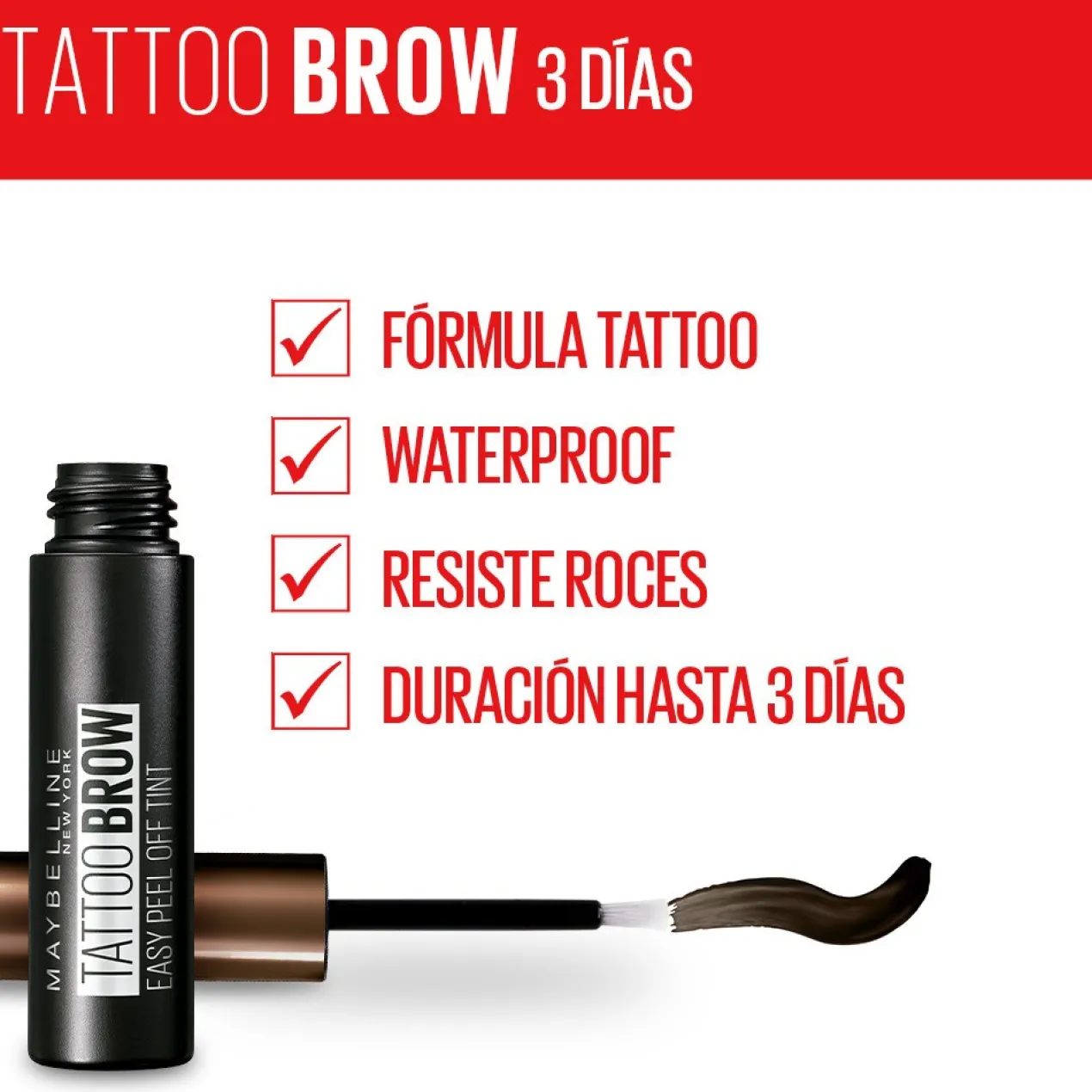 Brow Tattoo Tinte para Cejas Semipermanente
