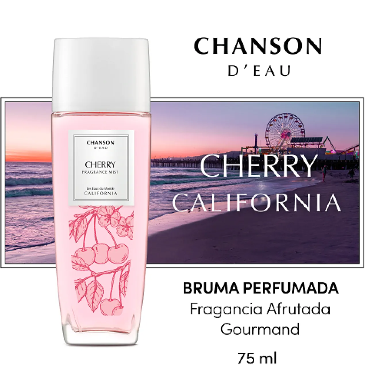 Bruma Perfumada Cereza de Les Eaux Du Monde