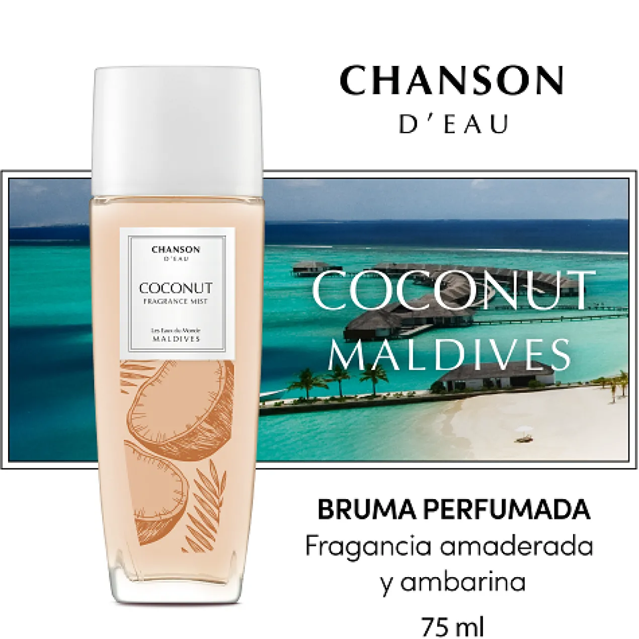 Bruma Perfumada Coco de Les Eaux Du Monde