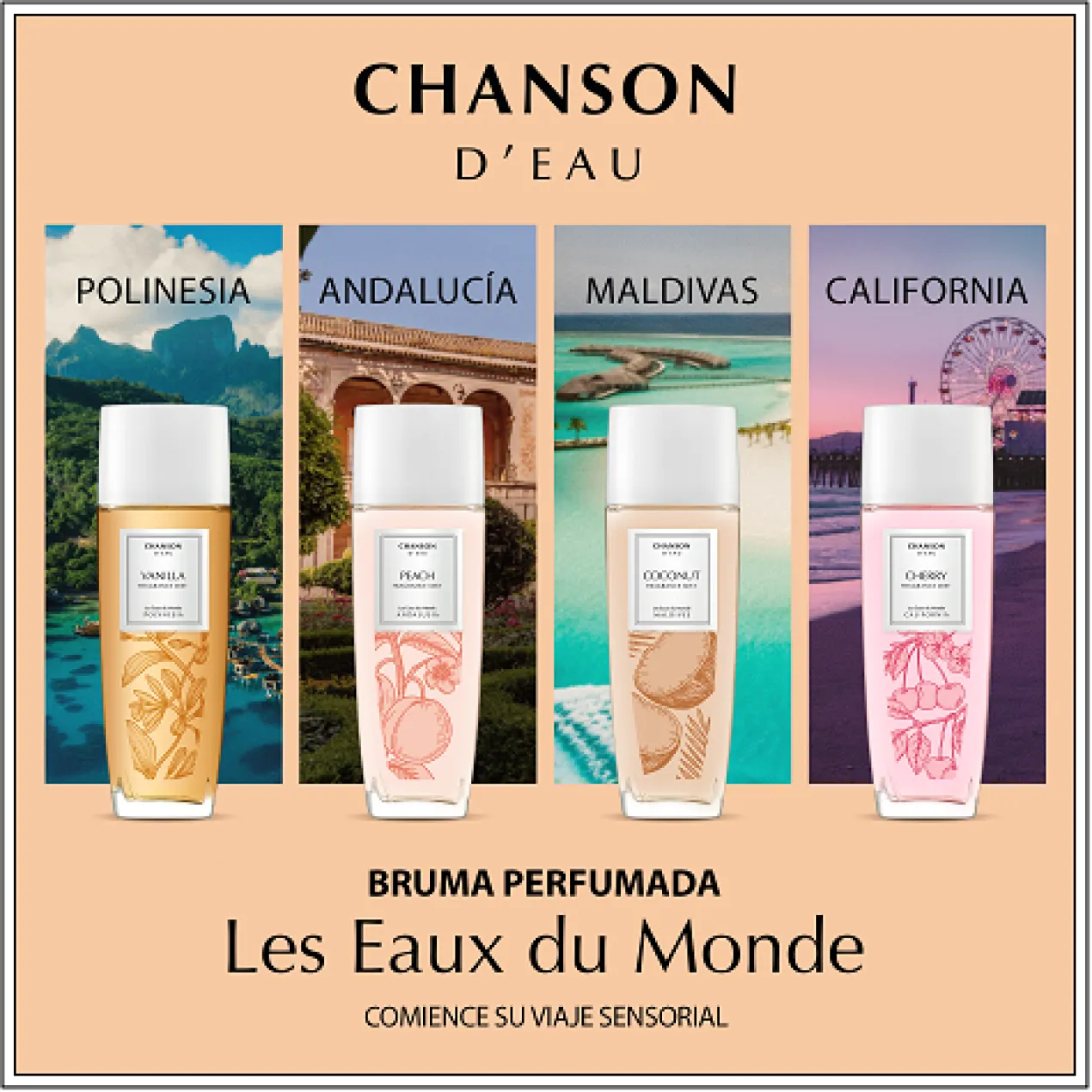 Bruma Perfumada Coco de Les Eaux Du Monde