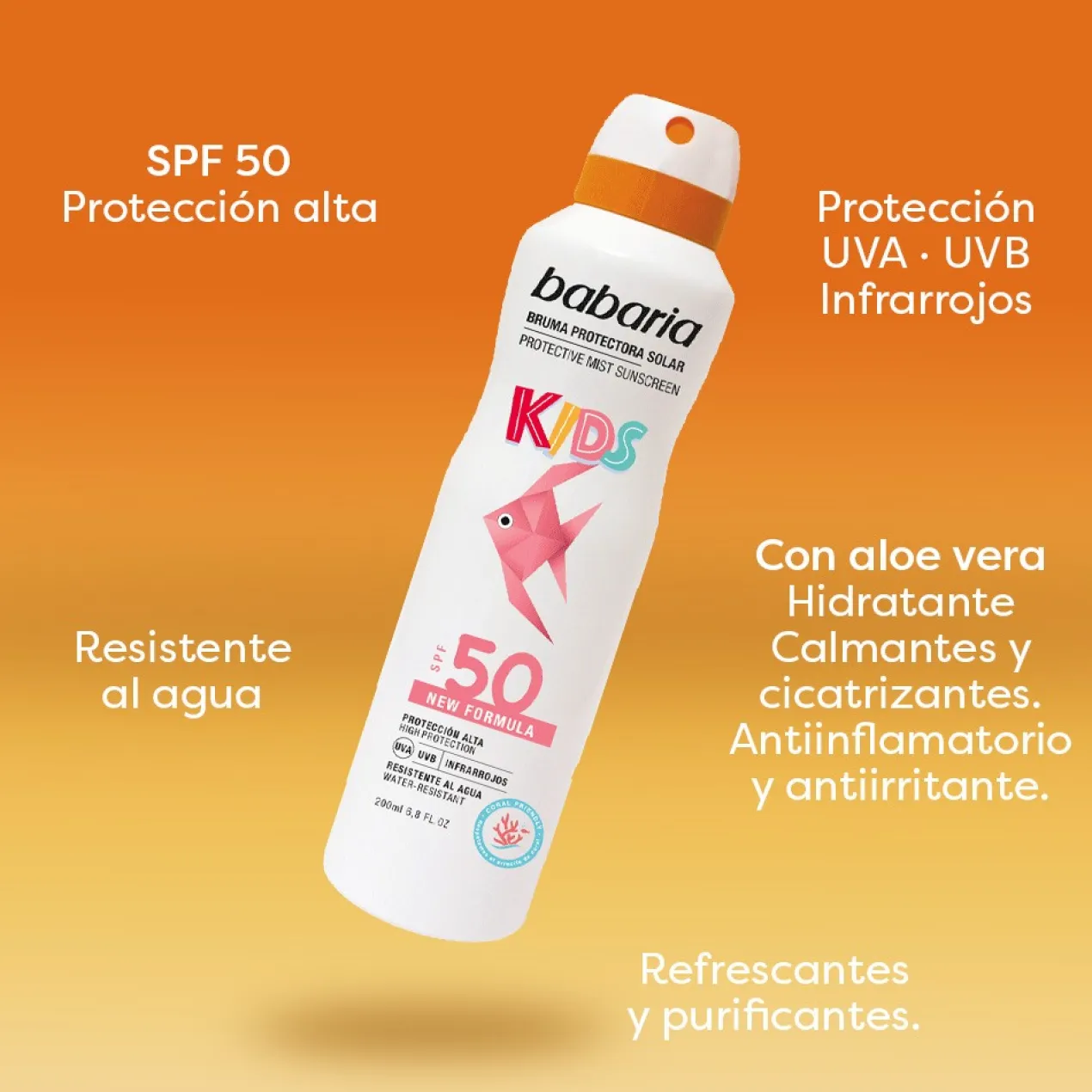 Bruma Protector Solar Infantil SPF 50