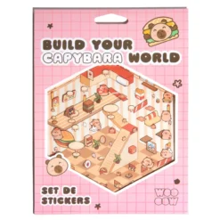Build Your Capybara World Pegatinas