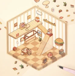 Build Your Capybara World Pegatinas