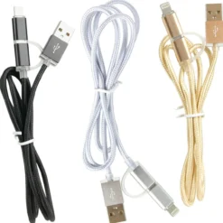 Cable USB 2en1 Micro USB