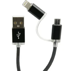 Cable USB 2en1 Micro USB